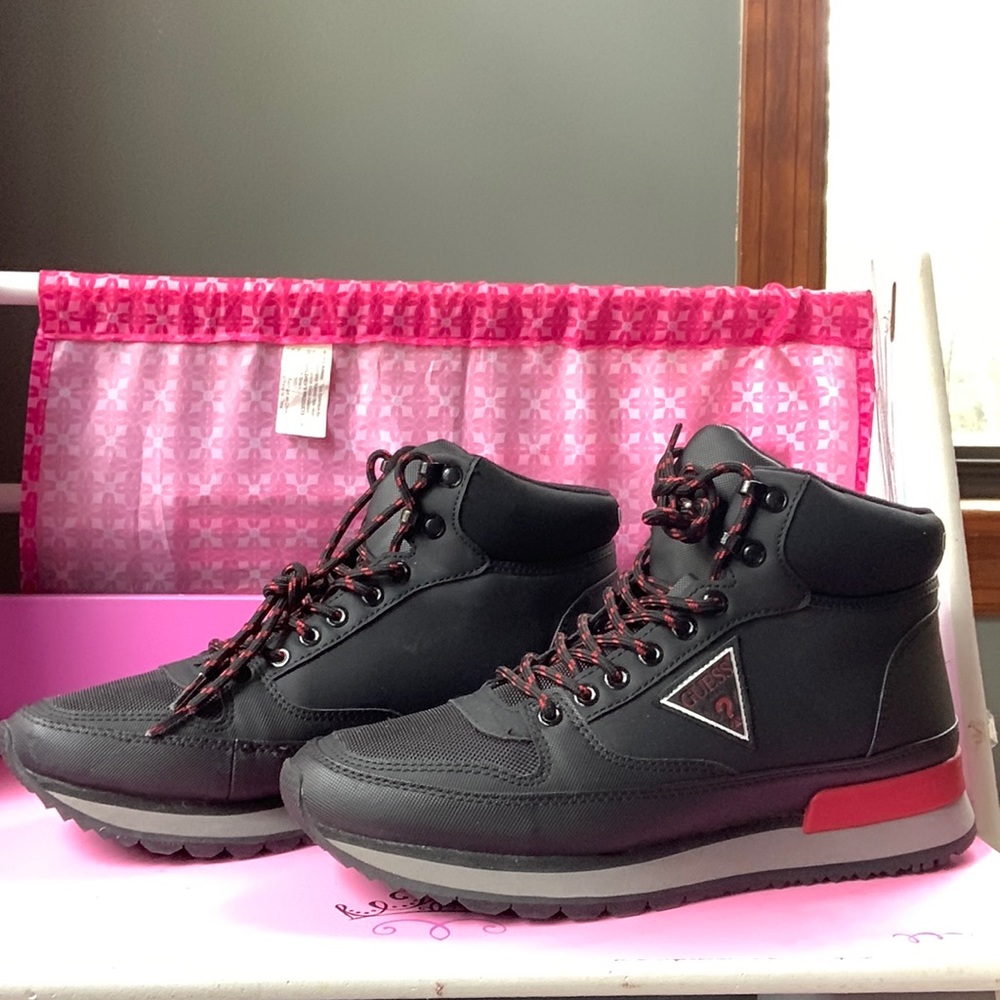 Guess high top shoes